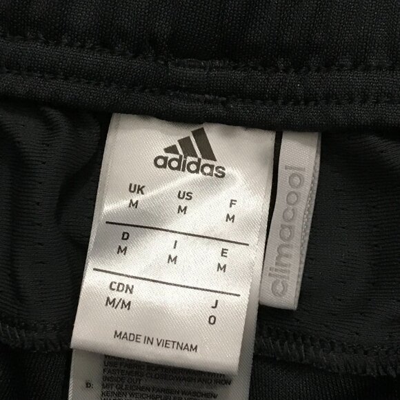 Adidas Climacool Men’s Pants – Half Stripe- Black‑on‑Black, Ankle Zip - Size M - Picture 8 of 9